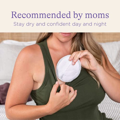 Lansinoh Stay Dry Disposable Nursing Pads, Soft and Super Absorbent Breast Pads, Breastfeeding Essentials for Moms, 240 Count