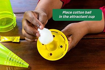 RESCUE! Reusable Yellowjacket Trap - 2 Pack + 2 Ten-Week Refills