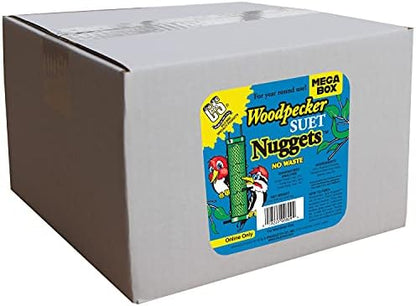 C&S Wild Bird Woodpecker Suet Nuggets Mega Box, 8 Pounds