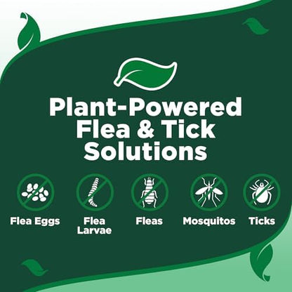 Vet's Best Natural Indoor Flea and Tick Spray – Dog Flea and Tick Treatment for Home, Plant-Based Formula with Natural Oils, Kills Fleas, Eggs & Ticks on Contact, Made in USA, 32 oz