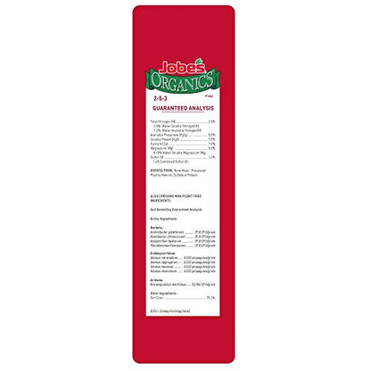 Jobe’s Organics Granular Garden Fertilizer, Easy Plant Care Fertilizer for Vegetable Gardens and Tomato Plants, 4 lbs Bag