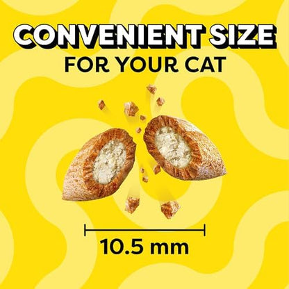 Temptations Classic Crunchy and Soft Cat Treats, Seafood Medley Flavor, 30 oz. Tub