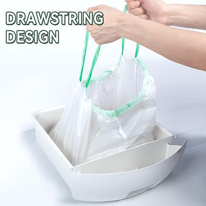 120 Count Cat Litter Box Liners for Automatic Cat Litter Box and Litter-Robot 4/3, Heavy-Duty, Extra Thick, Economy Bulk Pack