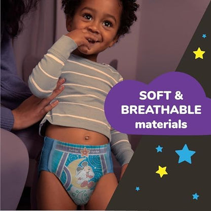 Pull-Ups Boys' Night-Time Potty Training Pants, Size 4T-5T Overnight Training Underwear (38-50 lbs), 52 Ct