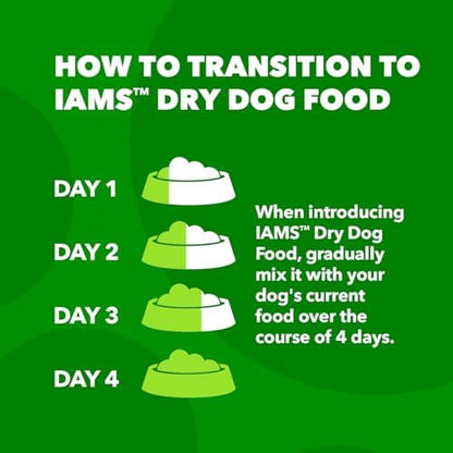 IAMS Proactive Health Minichunks Adult Dry Dog Food with Lamb & Rice, 30 lb. Bag