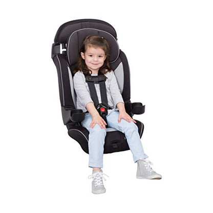 Safety 1st Grand 2-in-1 Booster Car Seat, Converts from High Back to Belt-Positioning Booster, High Back Seat for Kids 40-65, and Belt-Positioning 40-100 Pounds, Black Sparrow