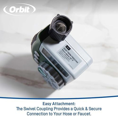 Orbit 62067 1-Outlet Programmable Digital Hose Watering Timer, 2-Pack