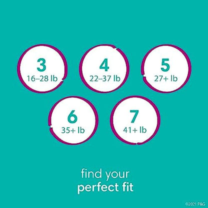 Pampers Diapers - Cruisers 360 - Size 6, 104 Count, Babyproof up to 100% Leakproof Pull-On Diaper