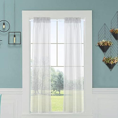 AIZESI Spring Tension Rods Adjustable 26 to 39 inch Tension Curtain Rod Small Tension Rod No Drilling Expandable Spring Loaded Curtain Tension Rod,Suitable for Doors and Windows 28 to 36 inch