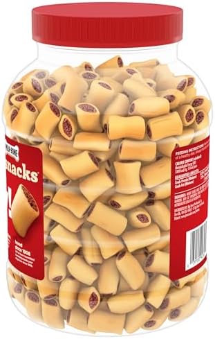 Milk-Bone MaroSnacks Small Dog Treats With Bone Marrow, 40 Ounce Container