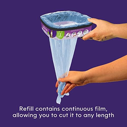 Litter Genie Refill Bags | Jumbo 1-Pack, 28 Total ft | Up to 4 Months of Supply in 1 Cartridge | Ultimate Odor Control Cat Litter Bags