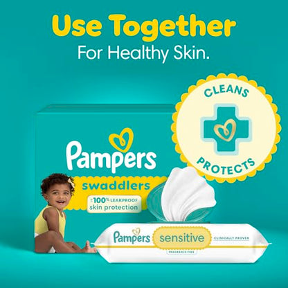 Pampers Baby Diapers - Swaddlers - Size 4, 66 Count, Ultra Absorbent Disposable Infant Diaper