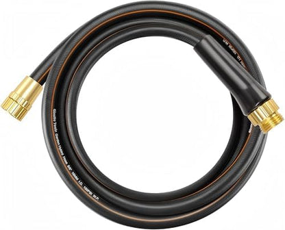 Giraffe Tools Garden Hose 6ft x 5/8", Short Water Hose Heavy Duty, Lightweight, Flexible Hybrid Hose with Swivel Handle, Male to Female Fittings