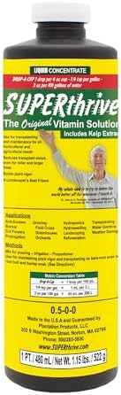SUPERthrive Plant Vitamin Solution, 1 Pint