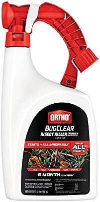 Ortho BugClear Insect Killer for Lawns and Landscapes Ready-to-Spray, Kills Periodical Cicadas, Mosquitoes, Ants, Spiders, Fleas, Ticks and More, 32 oz.
