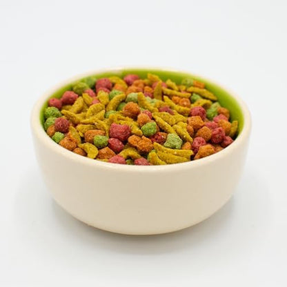 ZuPreem FruitBlend Bird Pellets, Daily Bird Food for Cockatiel, Lovebird, Quaker, Small Conure, Lorikeet, Core Nutrition for Medium Birds, Cockatiel Pellets, Conure Food (M, 2 lbs)