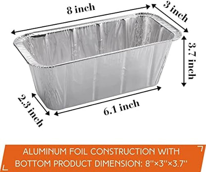30-Pack Blackstone Griddle Accessories Drip Pan Liners, Aluminum Foil Pan Disposable for 17" 22" 28" 36" Blackstone Griddle Drip Tray Holder Grill Rear Grease Catcher Cup Liners