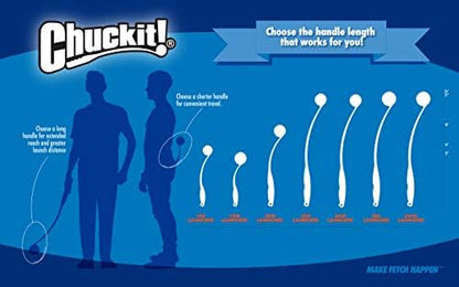 Chuckit Gen 1 Fetch Pack Dog Balls - Interactive Dog Toys, High-Bounce Fetch Ball, Floating Ultra and Rugged Balls, Durable - Size Medium, 2.5-inch Diameter, Set of 3