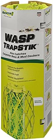RESCUE! VisiLure® TrapStik for Wasps, Mud Daubers, Carpenter Bees – 2 Pack
