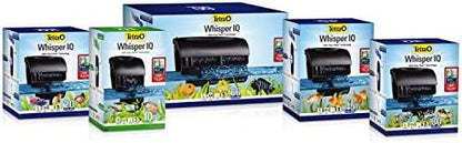Tetra Whisper IQ Power Filter 45 Gallons, 215 GPH, With Stay Clean Technology