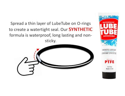 4oz LubeTube – Pool O-Ring Lubricant (Made in USA)