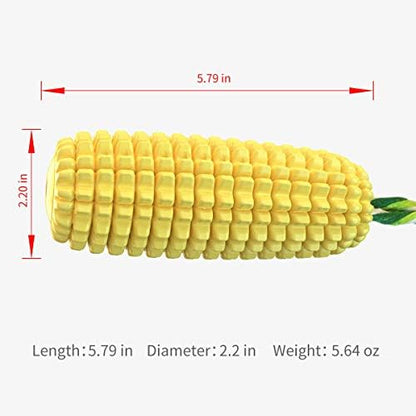 Carllg Dog Chew Toys for Aggressive Chewers, Indestructible Tough Durable Squeaky Interactive Dog Toys, Puppy Teeth Chew Corn Stick Toy for Small Medium Large Breed