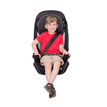 Safety 1st Grand 2-in-1 Booster Car Seat, Converts from High Back to Belt-Positioning Booster, High Back Seat for Kids 40-65, and Belt-Positioning 40-100 Pounds, Black Sparrow