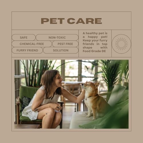 DiatomaceousEarth 10 LBS Food Grade Diatomaceous Earth - 100% Organic All Natural Diamateous Powder - Diametaceous for Humans is Safe Around Children