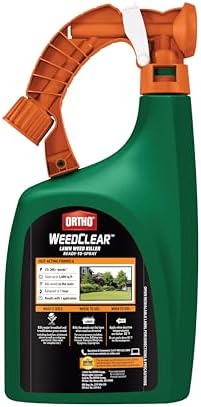 Ortho WeedClear Lawn Weed Killer Ready-To-Spray, Kills Crabgrass, Dandelion and Clover, 32 oz.