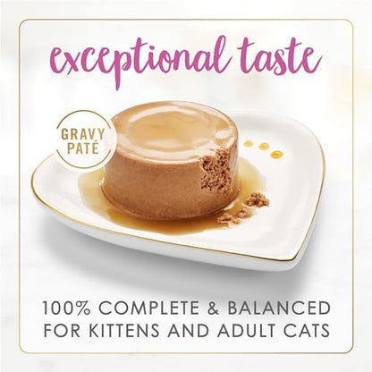 Purina Fancy Feast Gravy Lovers Chicken Feast Pate in Wet Cat Food Gravy - (Pack of 24) 3 oz. Cans
