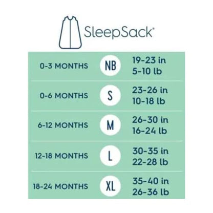 HALO SleepSack, 100% Cotton Wearable Blanket, Swaddle Transition Sleeping Bag, TOG 0.5, Aster Flowers-purple, Medium, 6-12 Months