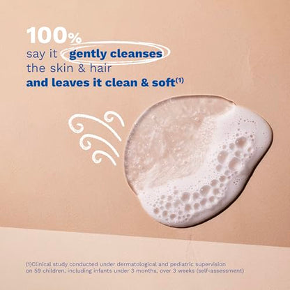 Mustela Baby Gentle Cleansing Gel - Baby Hair & Body Wash - with Natural Avocado fortified with Vitamin B5 - Biodegradable Formula & Tear-Free - 1 or 2-Pack - Various Sizes