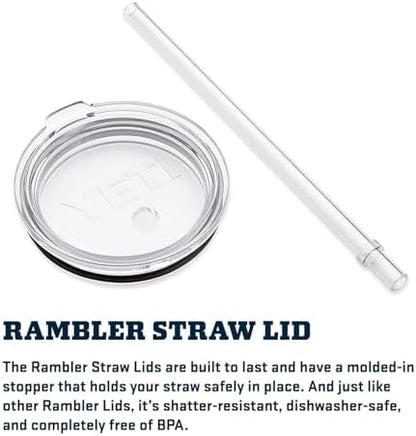 YETI Rambler 42 oz Straw Mug, Vacuum Insulated, Stainless Steel, Key Lime