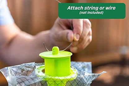 Rescue! Outdoor Disposable Hanging Fly Trap - 6 Traps