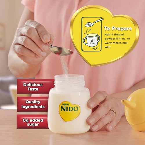 Nido NESTLE Kinder 1+ Powdered Milk Beverage 1.76 lb. Canister