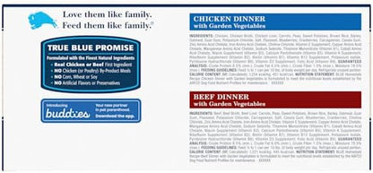 Blue Buffalo Homestyle Recipe Adult Wet Dog Food, Made with Natural Ingredients, Chicken and Beef Dinner Variety Pack, 12.5-oz Cans (6 Count, 3 of each)