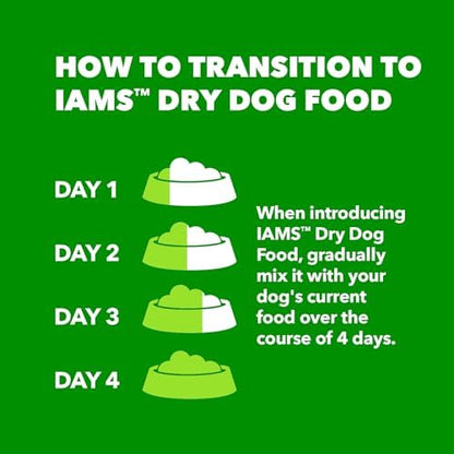 IAMS Proactive Health Large Breed Adult Dry Dog Food with Real Chicken, 30 lb. Bag