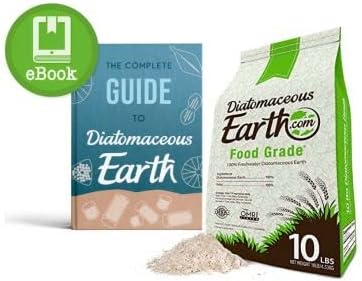 DiatomaceousEarth 10 LBS Food Grade Diatomaceous Earth - 100% Organic All Natural Diamateous Powder - Diametaceous for Humans is Safe Around Children