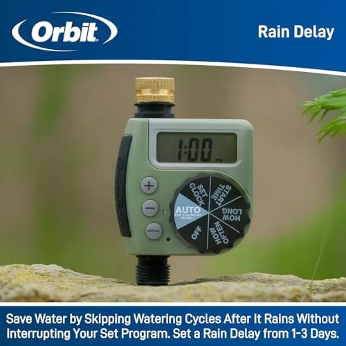 4-Pack Orbit 62056 One Outlet Single-Dial Hose Faucet Timer (Pack of 4)