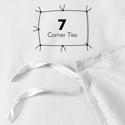 Utopia Bedding Duvet Cover King Size - 3 Piece with Zipper Closure - 1 Comforter Cover 104X90 Inches & 2 Pillow Shams 20X36 Inches (White) Comforter Not Included