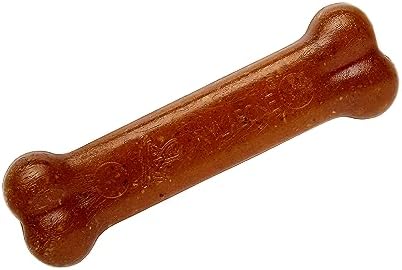 Nylabone Ring Bone Chew Toy for Puppies, Puppy Teething Toys, Puppy Enrichment Toys, Chicken Flavor, Medium Dogs - Up to 35 lbs, 2 Pack