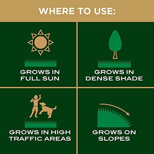 Scotts EZ Seed Patch & Repair Sun and Shade Mulch, Grass Seed, Fertilizer Combination for Bare Spots and Repair, 3.75 lb, Brown