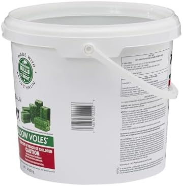 Tomcat with Bromethalin Bait Chunx Pail, Rat and Mice Control for Agricultural Use and Professional Applicators, 4.25 lbs.