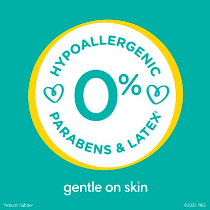 Pampers Baby Wipes, Sensitive, Water Based Wipe, Clinically Proven, Hypoallergenic, and Unscented for Babies, 1008 Wipes Total (12 Flip-Top Packs) [Packaging May Vary]