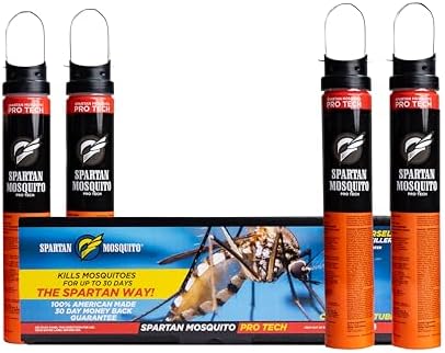 Spartan Mosquito Pro Tech - 1 Acre Pack 4 Tubes (2 Boxes) 100% American Made