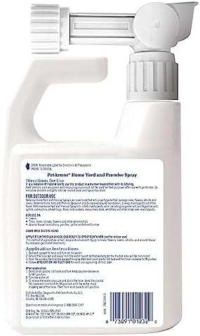 PetArmor Home Yard Spray for Dogs, Kills and Protects Against Fleas, Ticks, Mosquitoes, Ants, and Other Bugs, 32oz