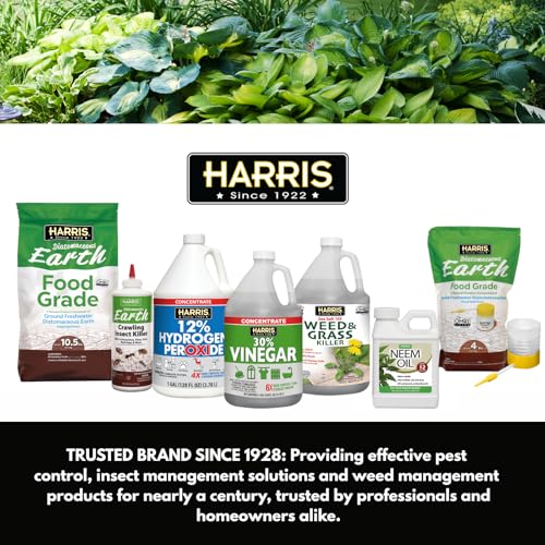 HARRIS Diatomaceous Earth Food Grade, Half Pound with Easy Application Puffer Tip