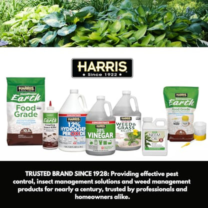 HARRIS Diatomaceous Earth Food Grade, Half Pound with Easy Application Puffer Tip