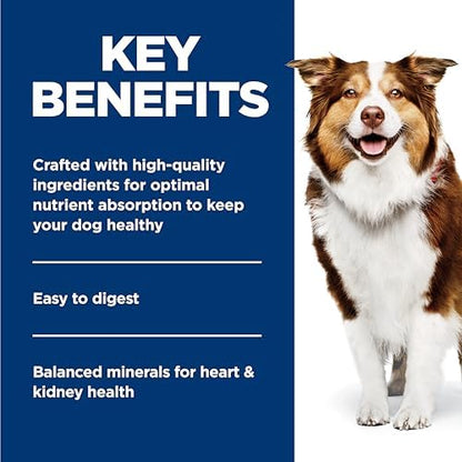 Hill's Science Diet Adult 7+, Senior Adult 7+ Premium Nutrition, Wet Dog Food, Chicken & Barley Loaf, 13 oz Can, Case of 12