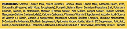 Nature's Recipe Grain Free Dry Dog Food, Salmon, Sweet Potato & Pumpkin Recipe, 12 lb. Bag
